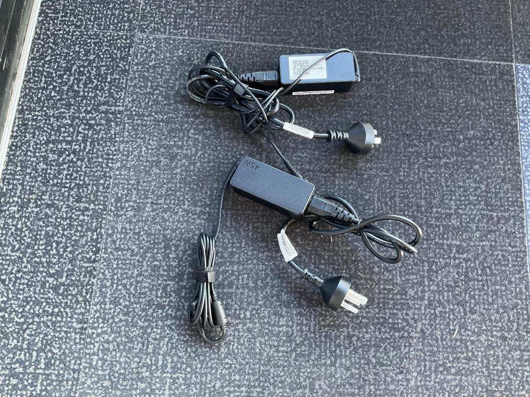 Photo '3' of 2x 2022 Lenovo IdeaPad Power Adaptors