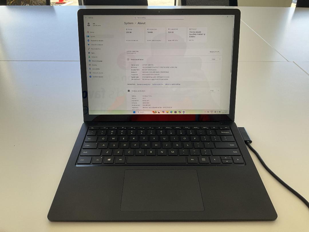 Photo '2' of Microsoft Surface Laptop 4 & Docking Station Photo '2' of Microsoft Surface Laptop 4 & Docking Station