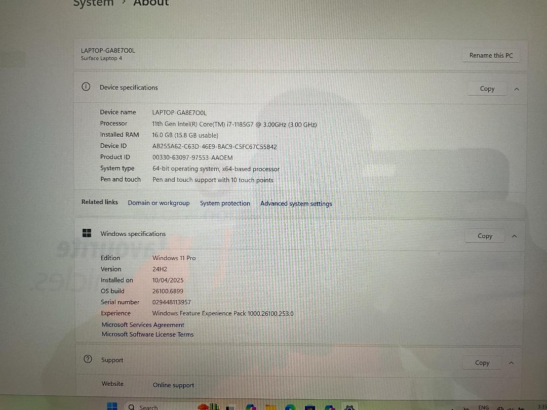 Photo '9' of Microsoft Surface Laptop 4 & Docking Station Photo '9' of Microsoft Surface Laptop 4 & Docking Station