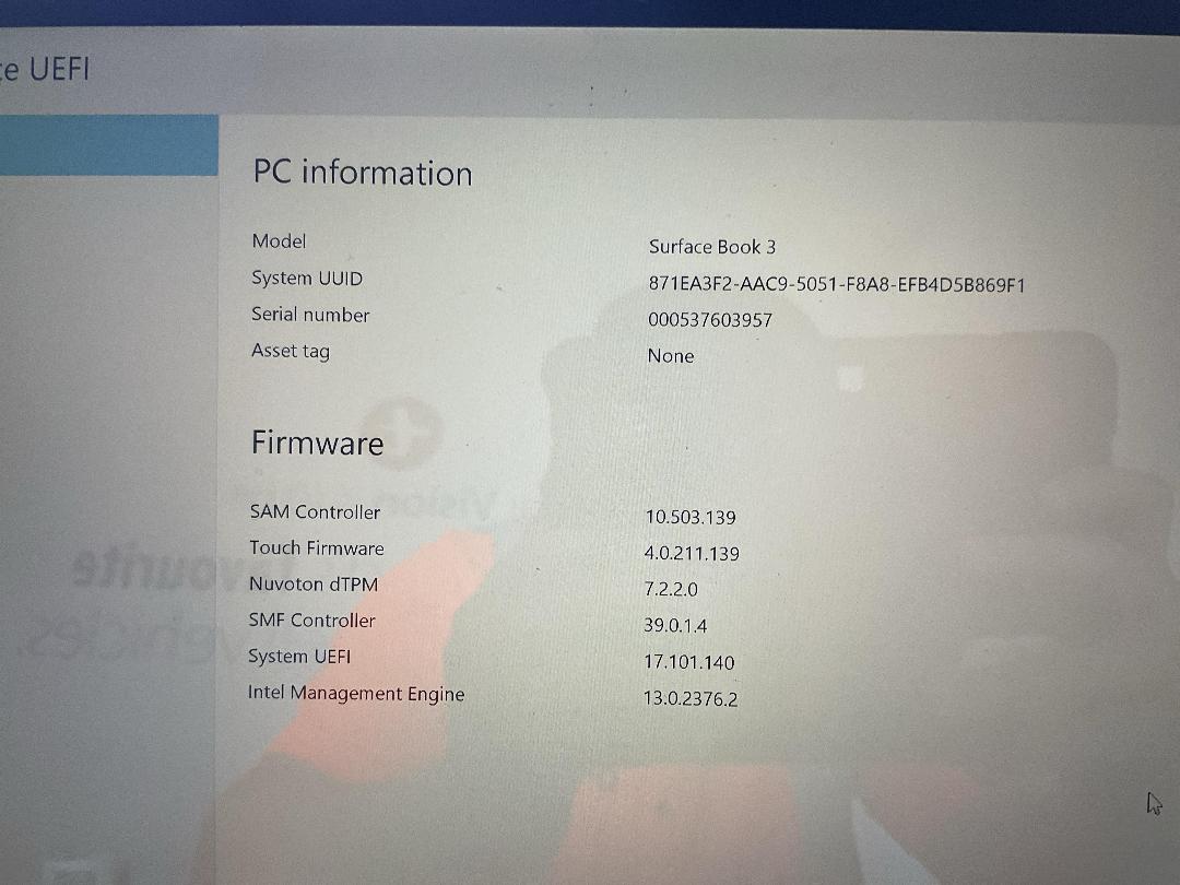 Photo '3' of Microsoft Surface Book 3 & Charger Photo '3' of Microsoft Surface Book 3 & Charger