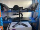 Thumbnail '1' of Black Dual Arm Monitor Stand