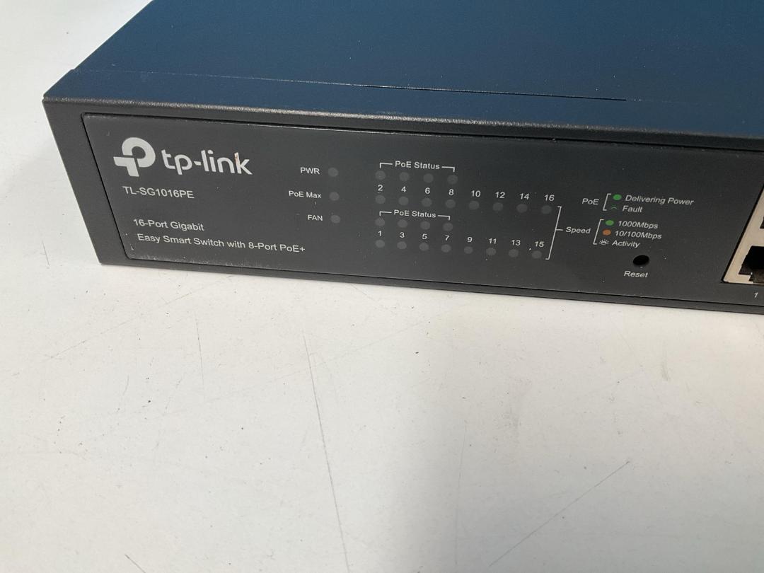 Photo '4' of Tp-Link 16-Port Gigabit Easy Smart Switch with 8-Port PoE+