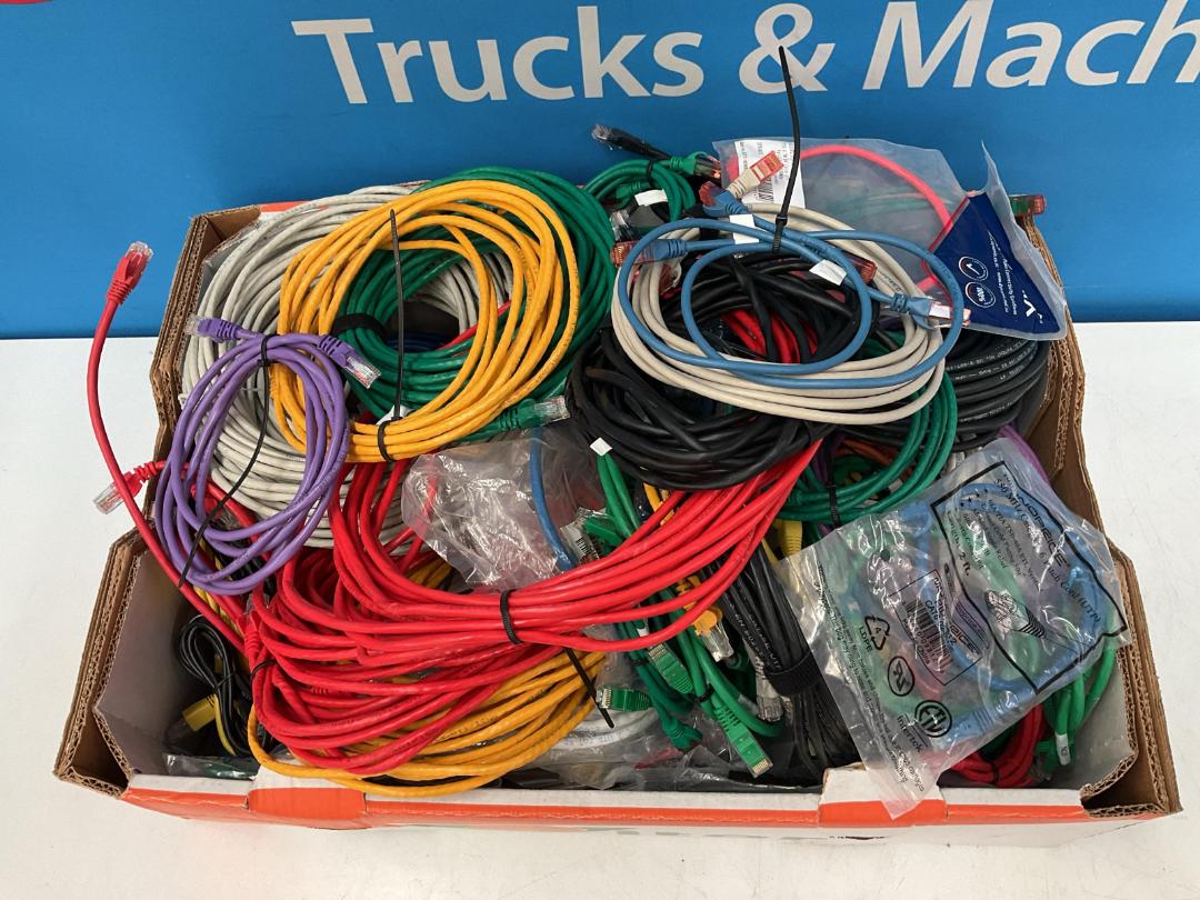 Photo '10' of Assortment of Cables - Ethernet Etc