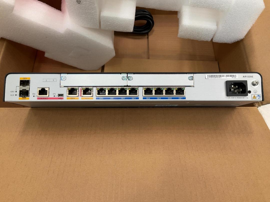 Photo '8' of Huawei AR1220E Enterprise Router Photo '8' of Huawei AR1220E Enterprise Router