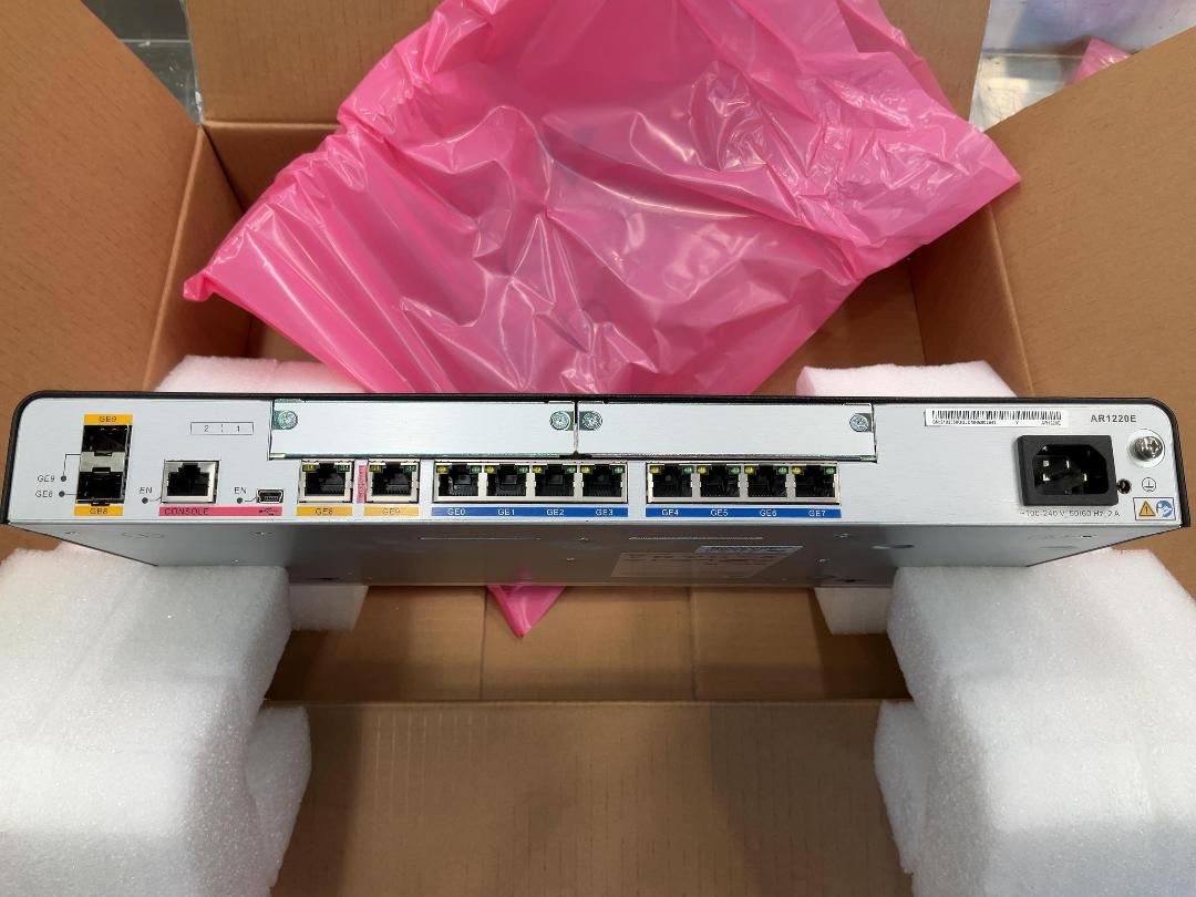 Photo '8' of Huawei AR1220E Enterprise Router Photo '8' of Huawei AR1220E Enterprise Router