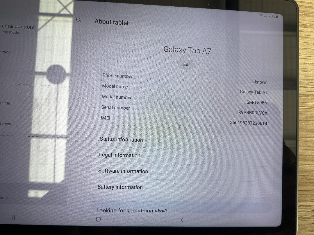Photo '4' of Samsung - Galaxy Tab A7 - SM-T505N - Cellular & WIFI Photo '4' of Samsung - Galaxy Tab A7 - SM-T505N - Cellular & WIFI