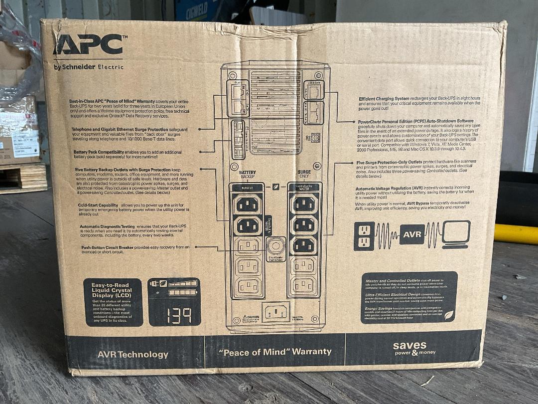Photo '4' of APC Back-UPS Pro 1500VA Battery Backup UPS