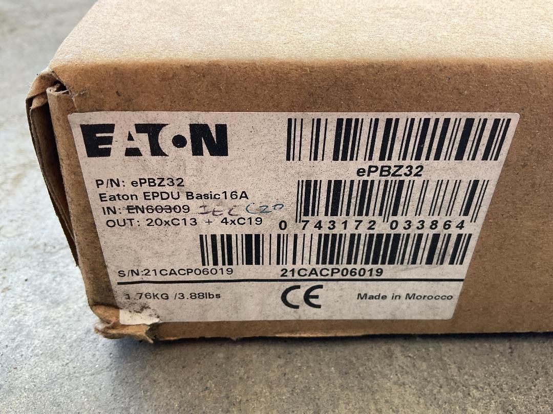 Photo '3' of Eaton ePDU Basic 16A ePBZ32