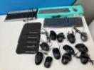 Thumbnail '1' of 2x Keyboards, 5x Mouse Pads and 12x Mice