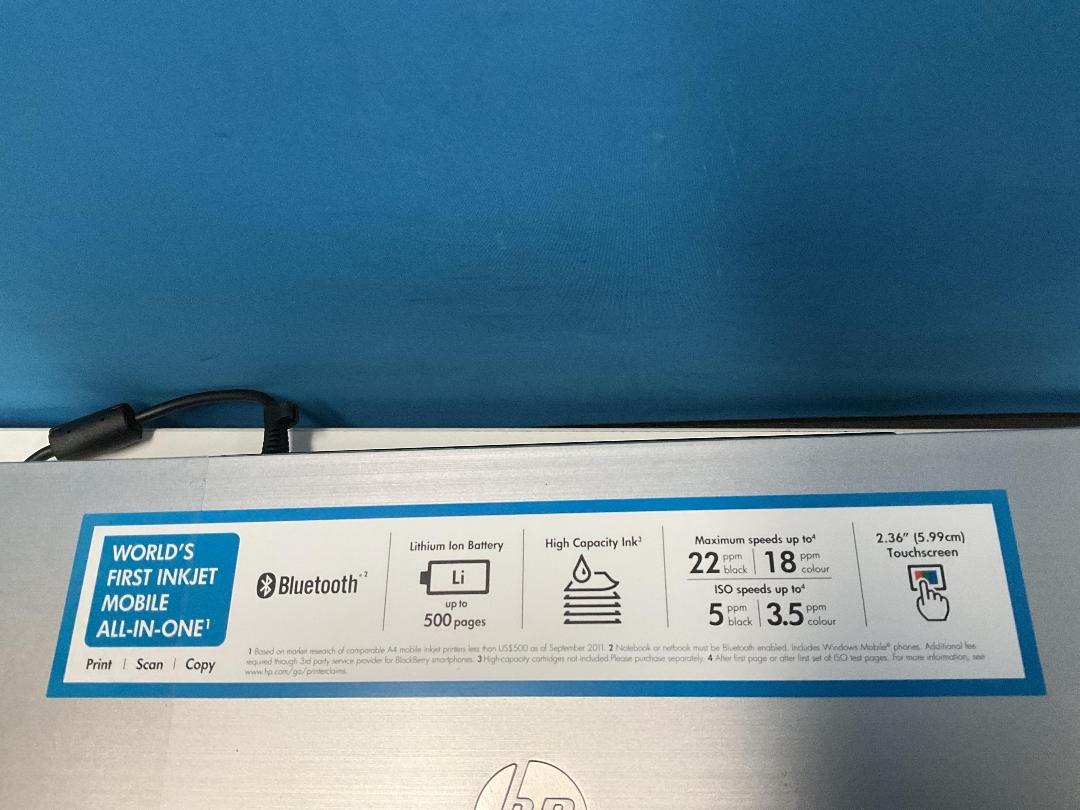 Photo '10' of HP Mobile All In One Print/Scan/Copy - SNPRC-1003-02 Photo '10' of HP Mobile All In One Print/Scan/Copy - SNPRC-1003-02