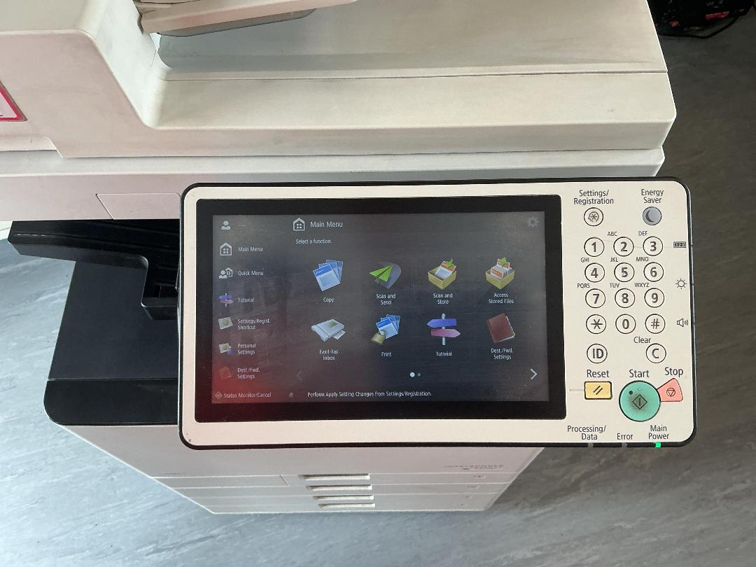 Photo '7' of Canon image RUNNER ADVANCE C3520i Multifunction Printer