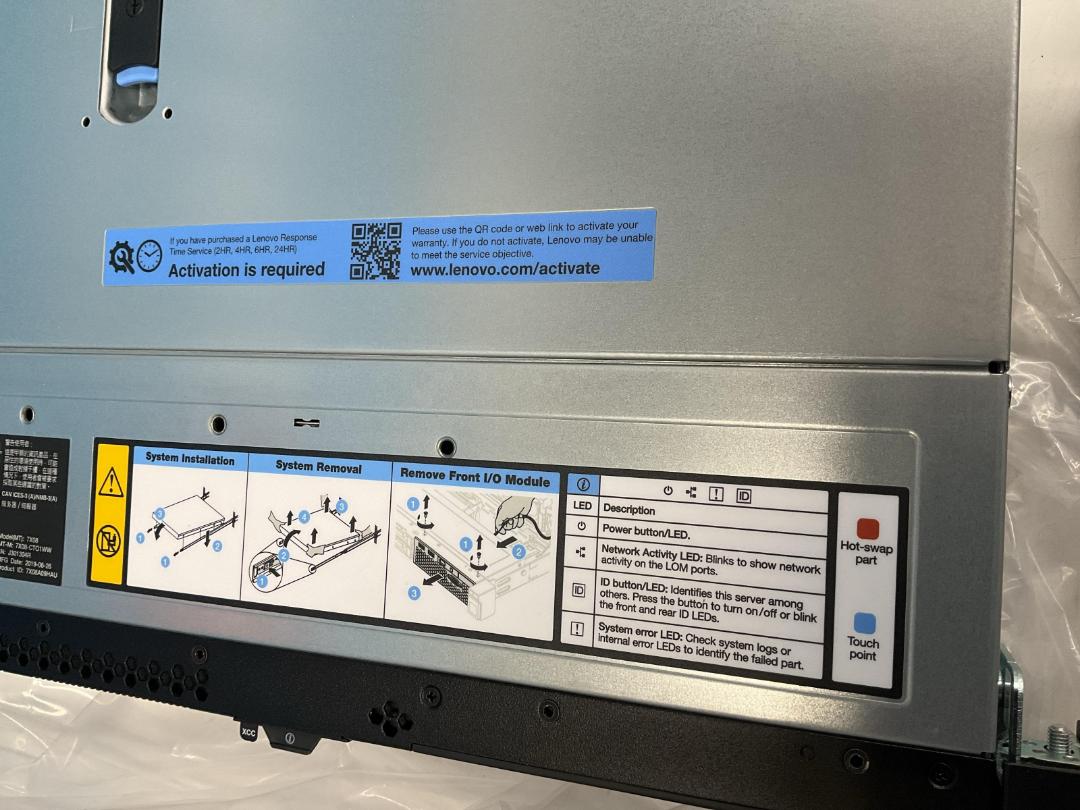 Photo '6' of Lenovo Think System or Similar - Model 7X08 Photo '6' of Lenovo Think System or Similar - Model 7X08