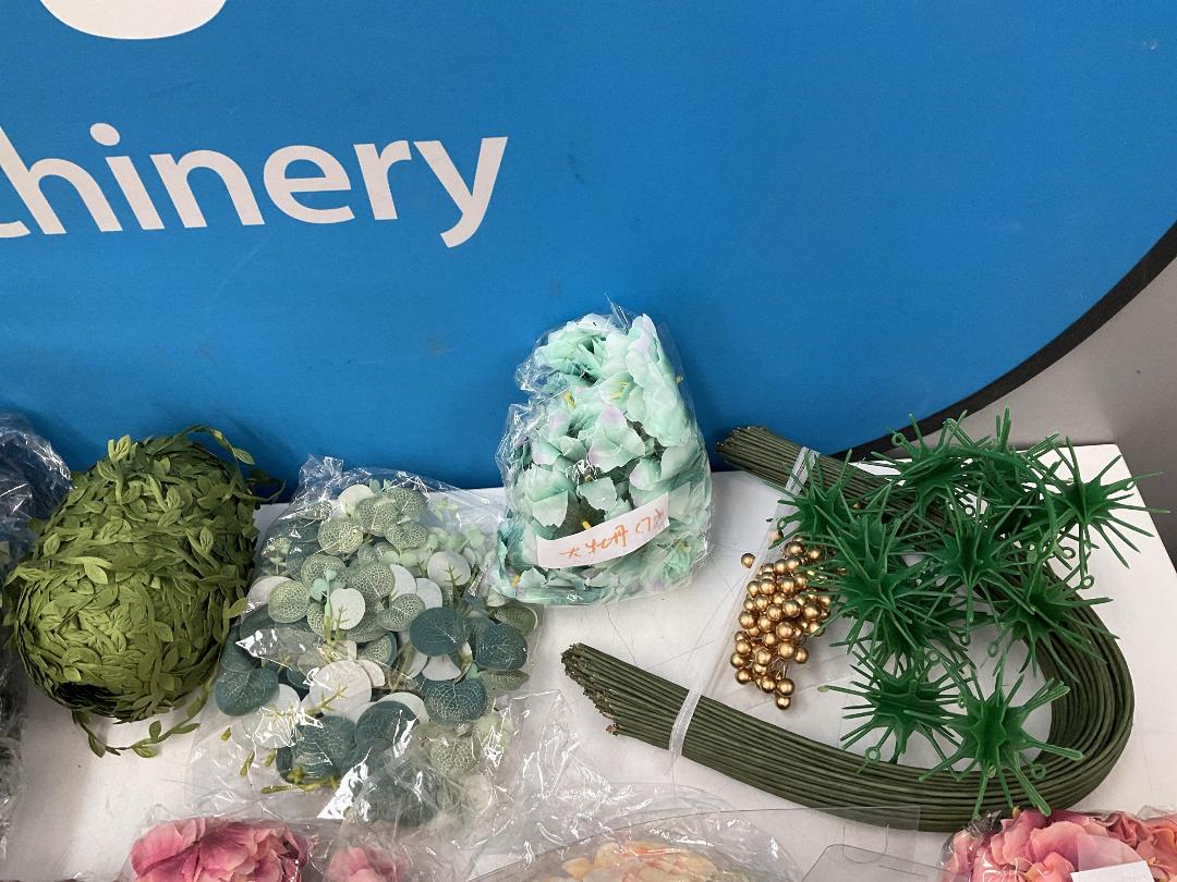 Photo '12' of Bulk Lot of Artificial Colourful Flowers for Crafts Etc