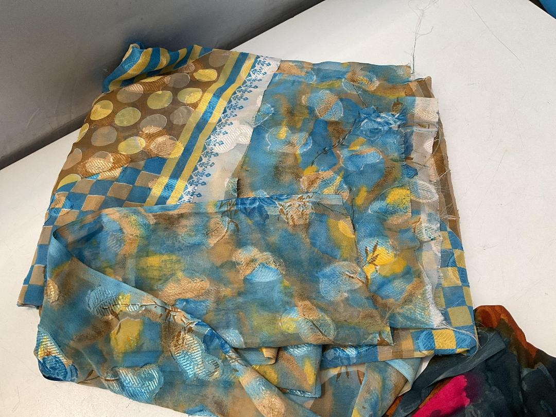 Photo '11' of Assortment of Colourful/Patterned Fabric