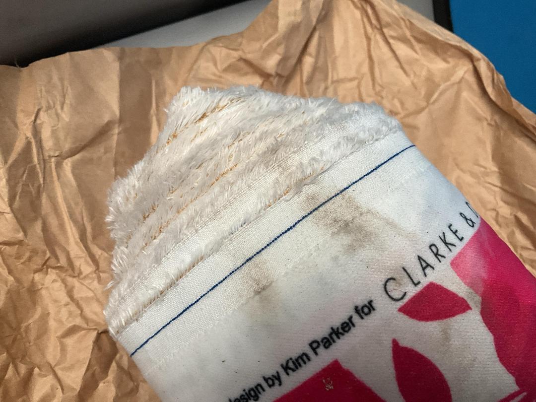 Photo '5' of Roll of Pink/White Flowery Patterned (“Caitlin”) Fabric or Similar Photo '5' of Roll of Pink/White Flowery Patterned (“Caitlin”) Fabric or Similar