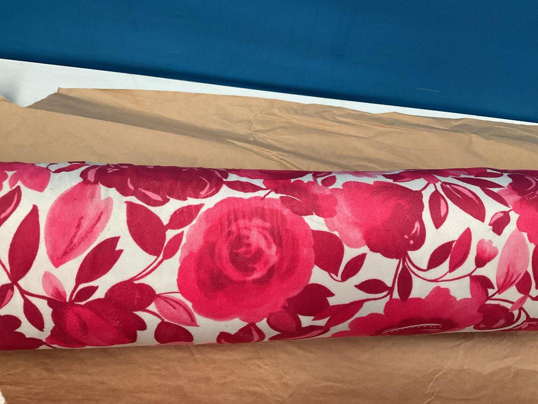Photo '8' of Roll of Pink/White Flowery Patterned (“Caitlin”) Fabric or Similar Photo '8' of Roll of Pink/White Flowery Patterned (“Caitlin”) Fabric or Similar