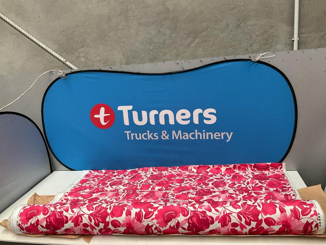 Photo '12' of Roll of Pink/White Flowery Patterned (“Caitlin”) Fabric or Similar Photo '12' of Roll of Pink/White Flowery Patterned (“Caitlin”) Fabric or Similar