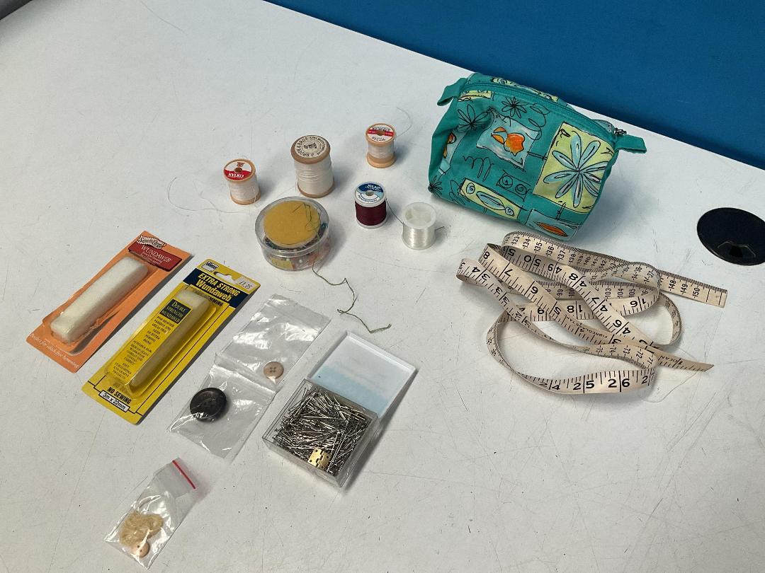 Photo '9' of Assortment of Sewing Items Etc