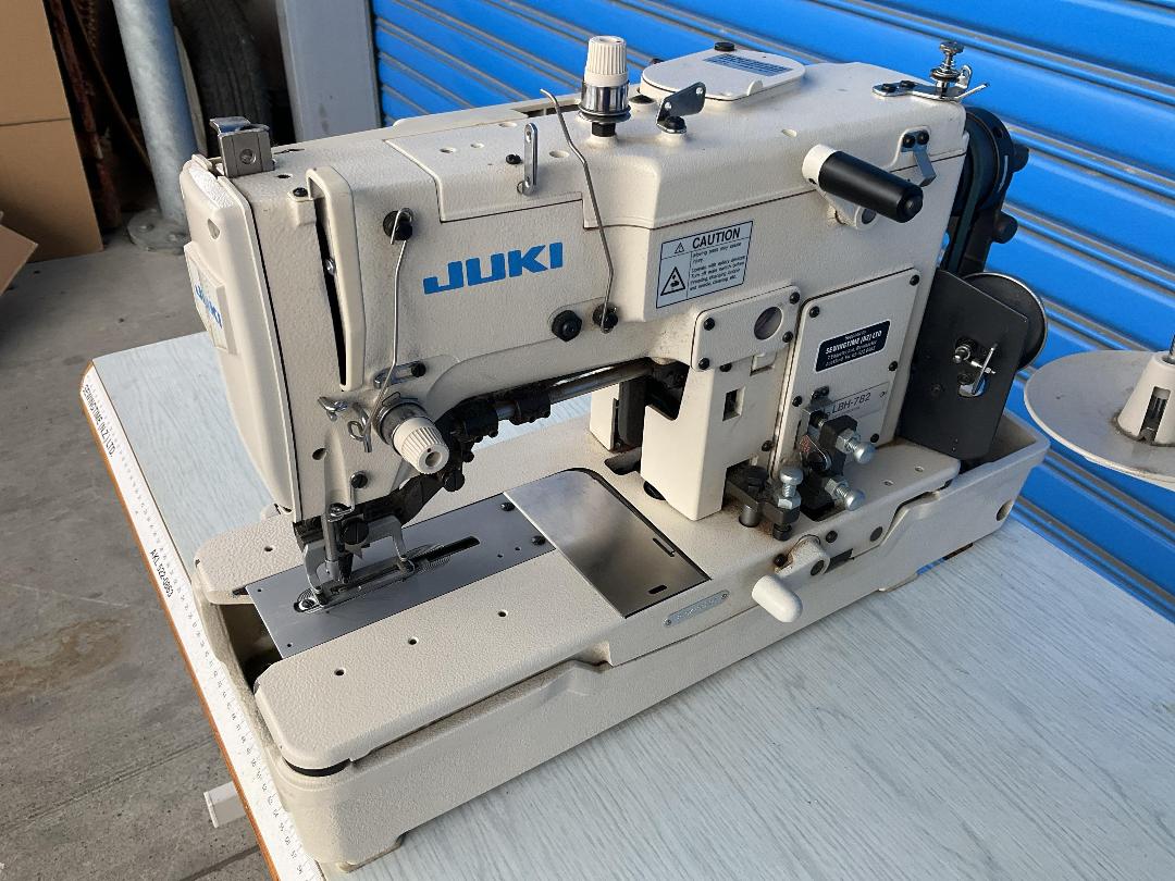 Photo '2' of JUKI - LBH-782 High-Speed Industrial Lockstitch Buttonholing Machine Photo '2' of JUKI - LBH-782 High-Speed Industrial Lockstitch Buttonholing Machine