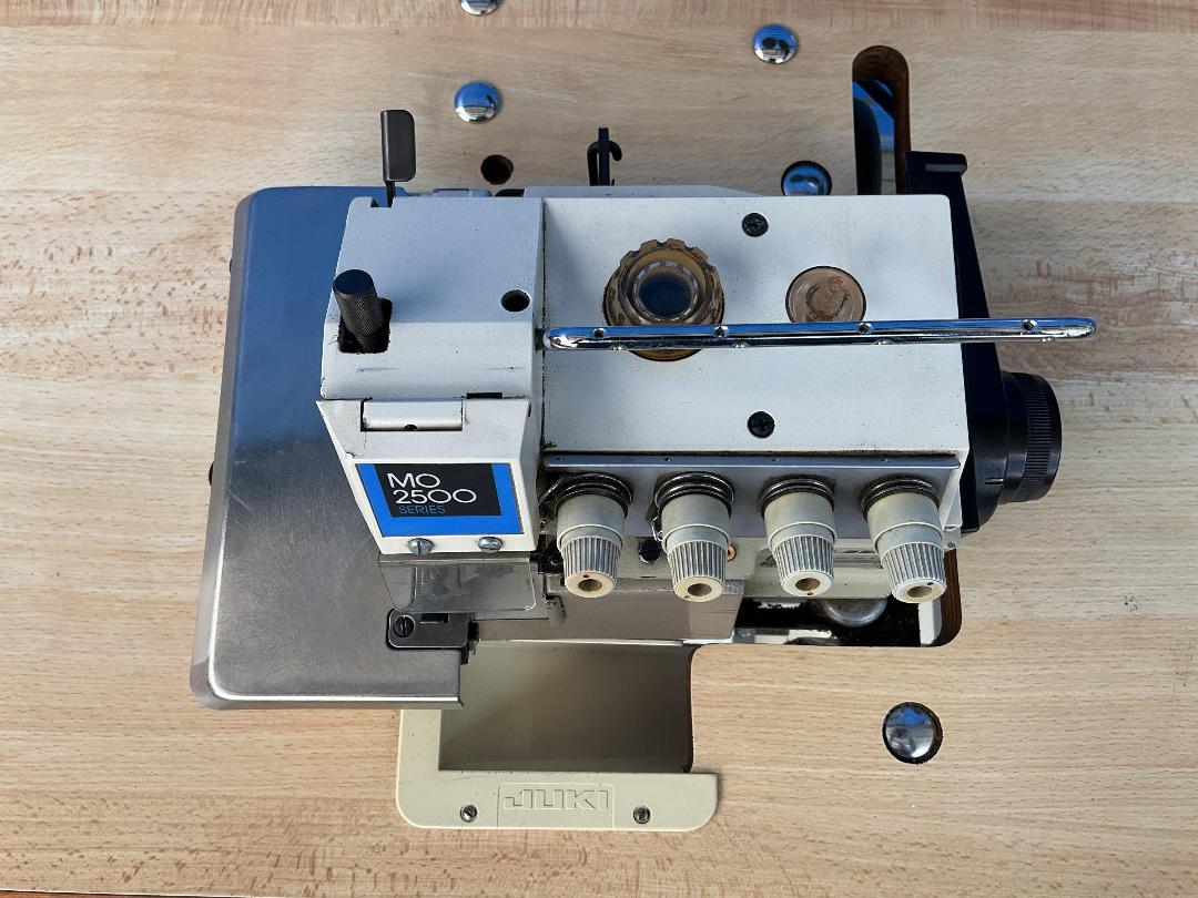 Photo '4' of JUKI - 4 Thread Industrial Overlocker Sewing Machine - Model MO-2514 Photo '4' of JUKI - 4 Thread Industrial Overlocker Sewing Machine - Model MO-2514