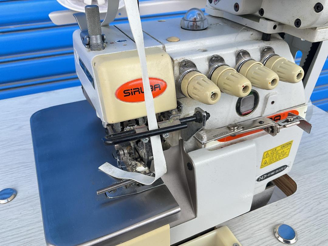 Photo '4' of Siruba - 4-thread 2-Needle Industrial Overlock Machine