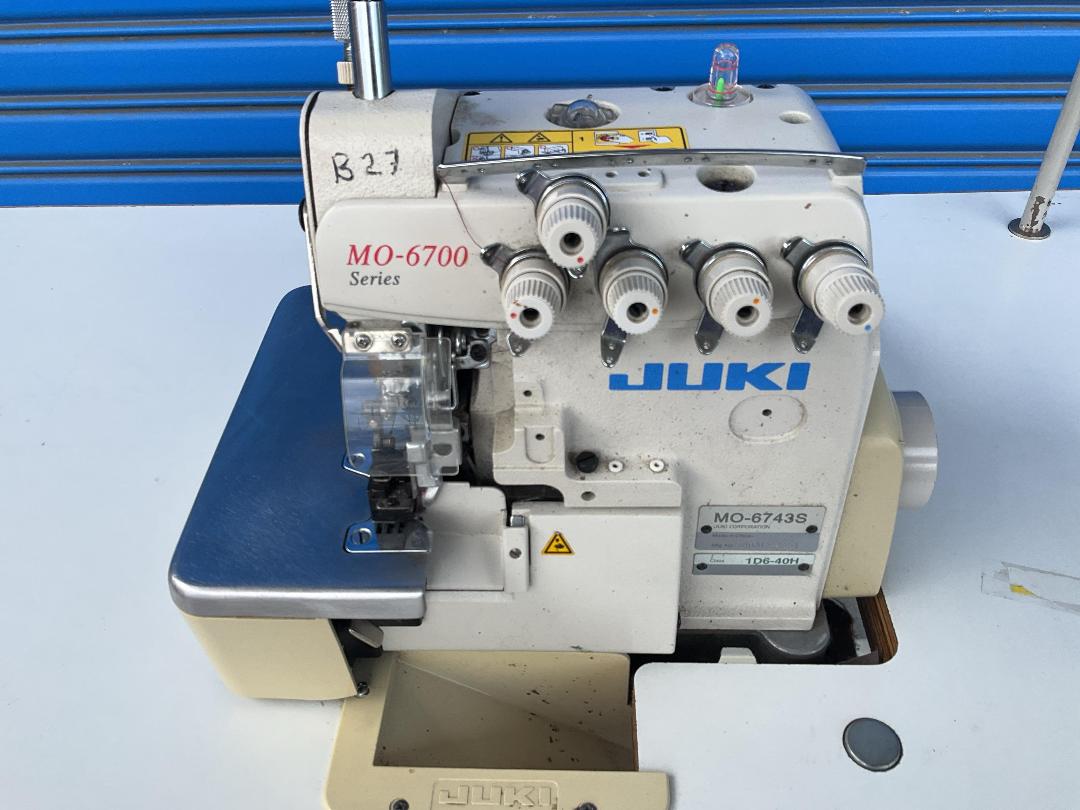 Photo '2' of Juki - Industrial MO-6700 Series - 6 Thread Overlocker (3 Needle)