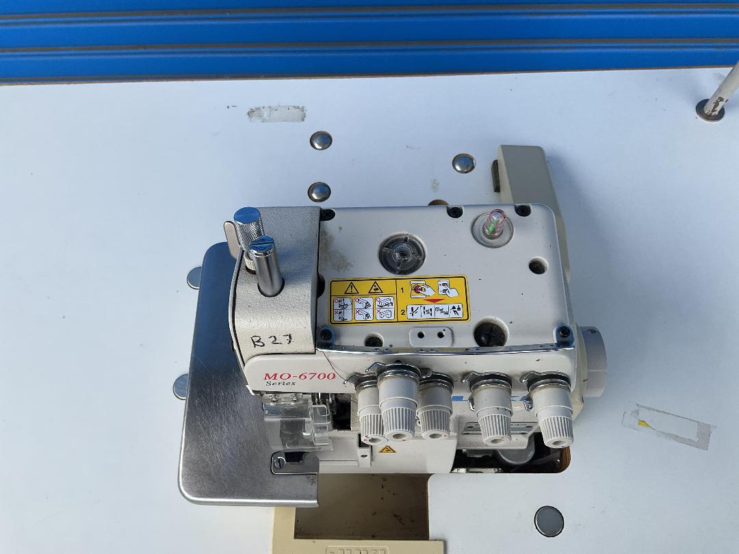 Photo '7' of Juki - Industrial MO-6700 Series - 6 Thread Overlocker (3 Needle)