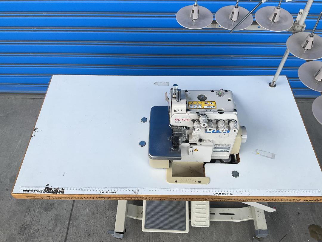 Photo '10' of Juki - Industrial MO-6700 Series - 6 Thread Overlocker (3 Needle)