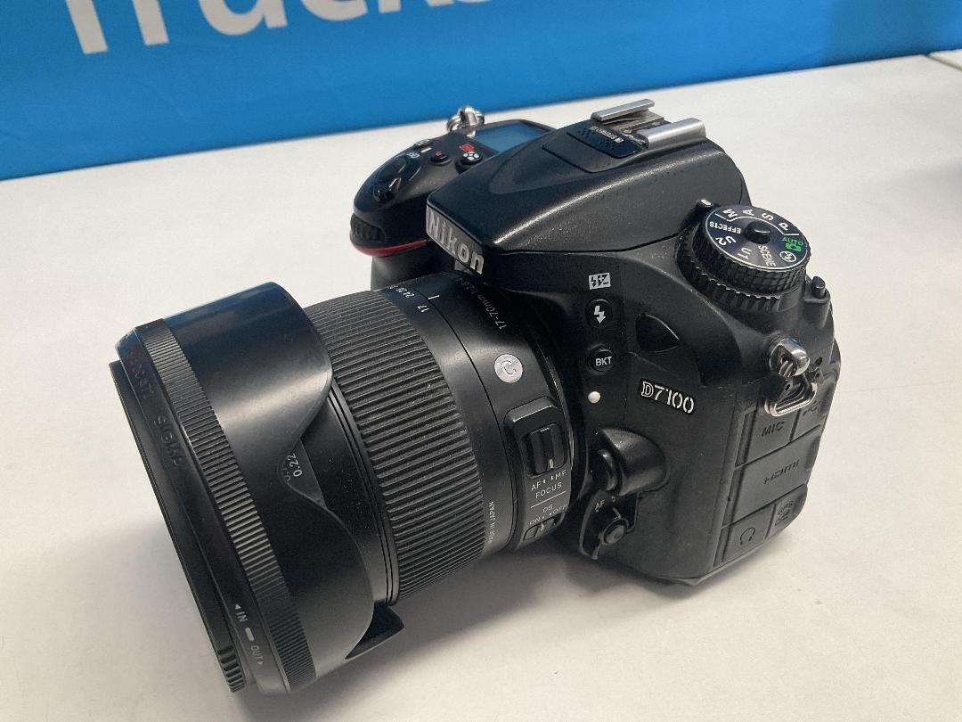 Photo '3' of Nikon - D7100 DSLR Camera & Sigma 17-70mm F2.8-4 DC Macro Lens Photo '3' of Nikon - D7100 DSLR Camera & Sigma 17-70mm F2.8-4 DC Macro Lens