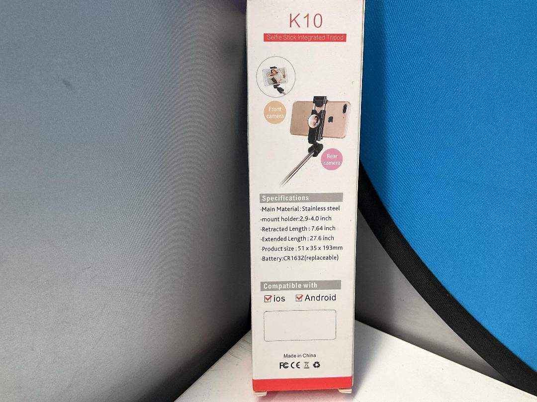 Photo '9' of 5x K10 Selfie Stick Integrated Tripod *NEW* Photo '9' of 5x K10 Selfie Stick Integrated Tripod *NEW*