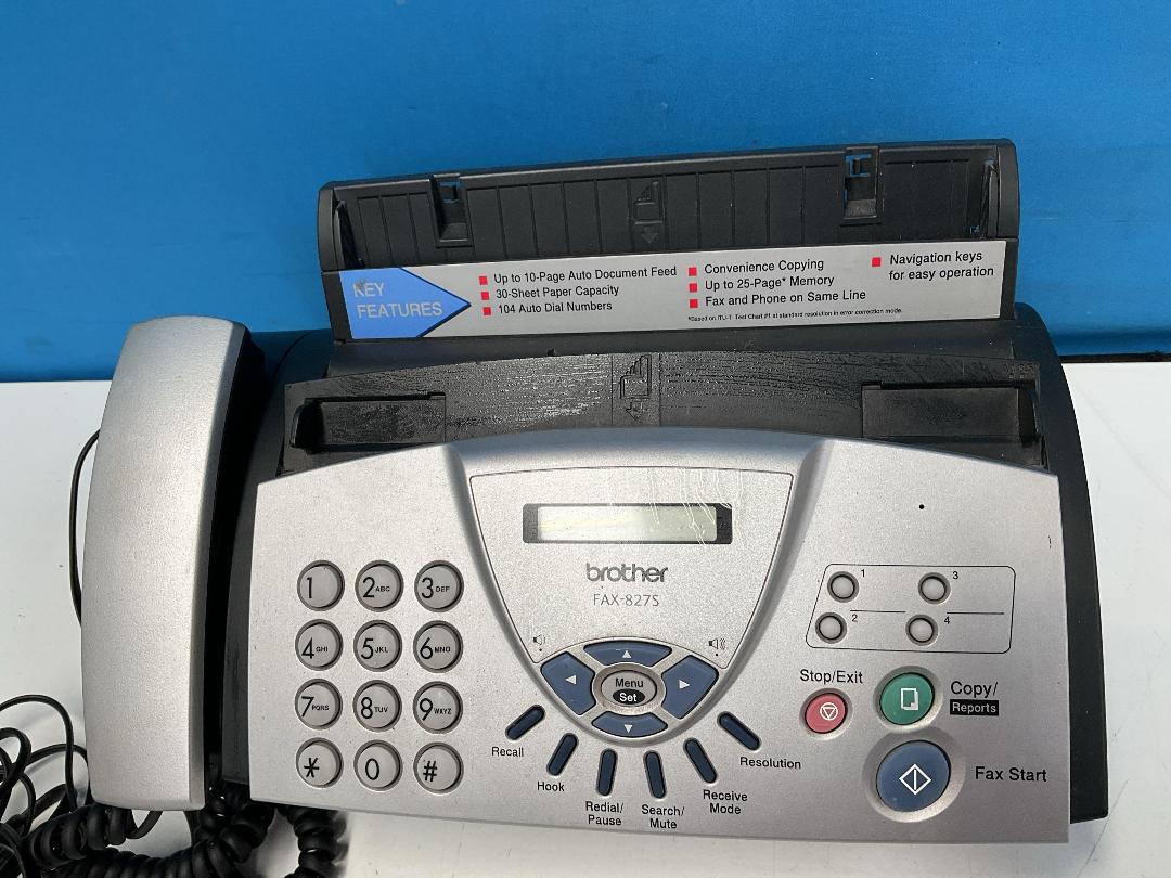 Photo '3' of Brother Fax - Model FAX-827