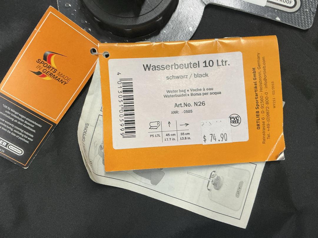 Photo '3' of Ortlieb 10L Waterbag