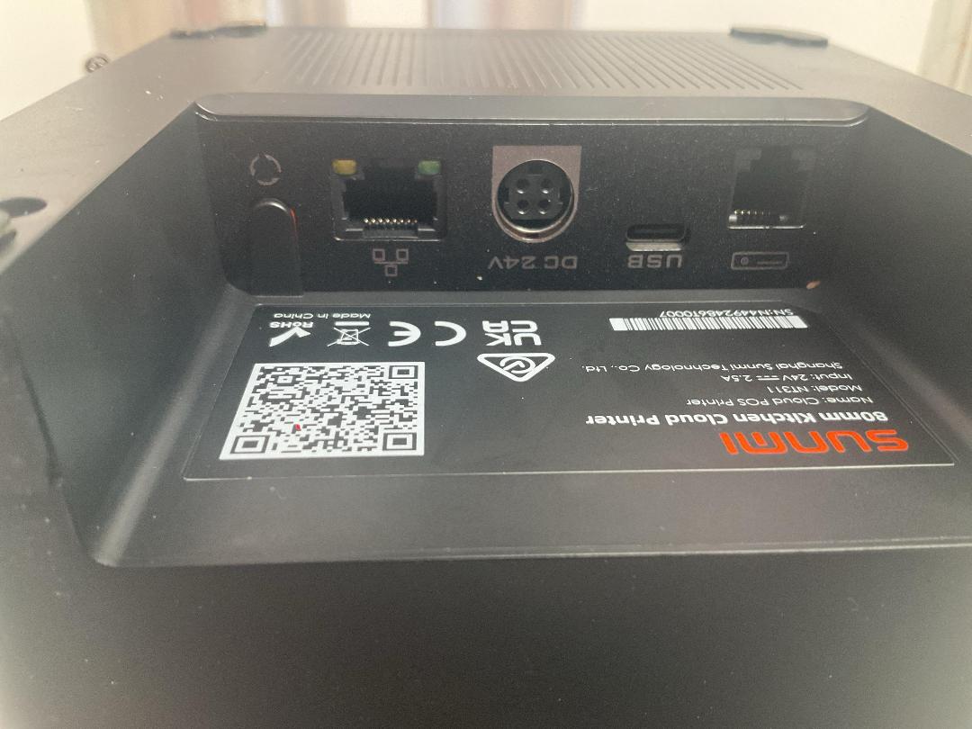 Photo '4' of Sunmi 80MM kitchen cloud printer Photo '4' of Sunmi 80MM kitchen cloud printer