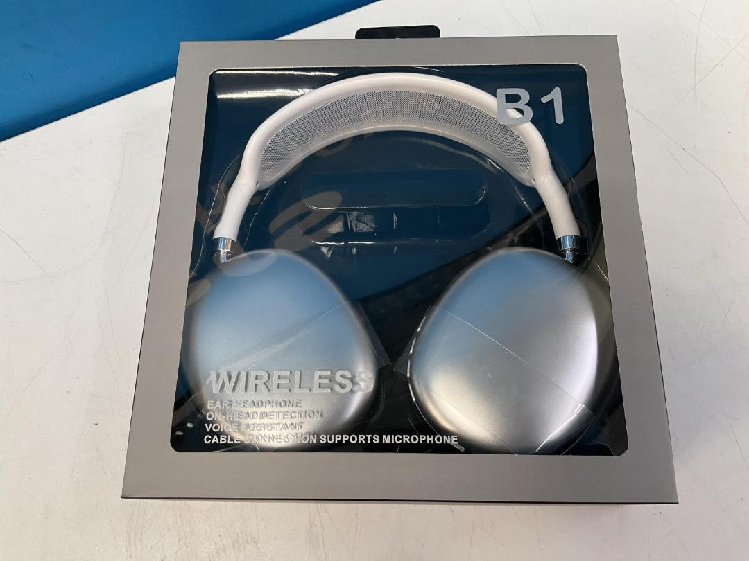 Photo '3' of Wireless Headphones - Model MS-B1 - Silver *NEW*