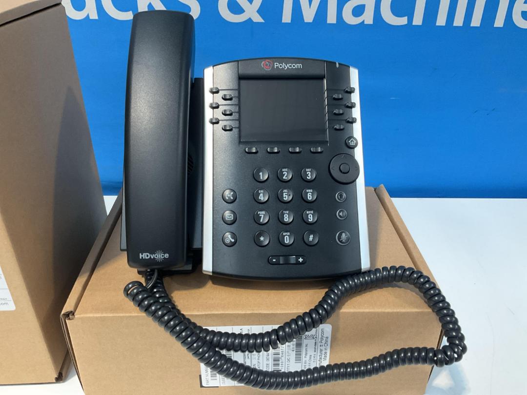 Photo '2' of Polycom HD Business Media PoE IP Desk Phone *NEW* VVX 411 (2pce) Photo '2' of Polycom HD Business Media PoE IP Desk Phone *NEW* VVX 411 (2pce)