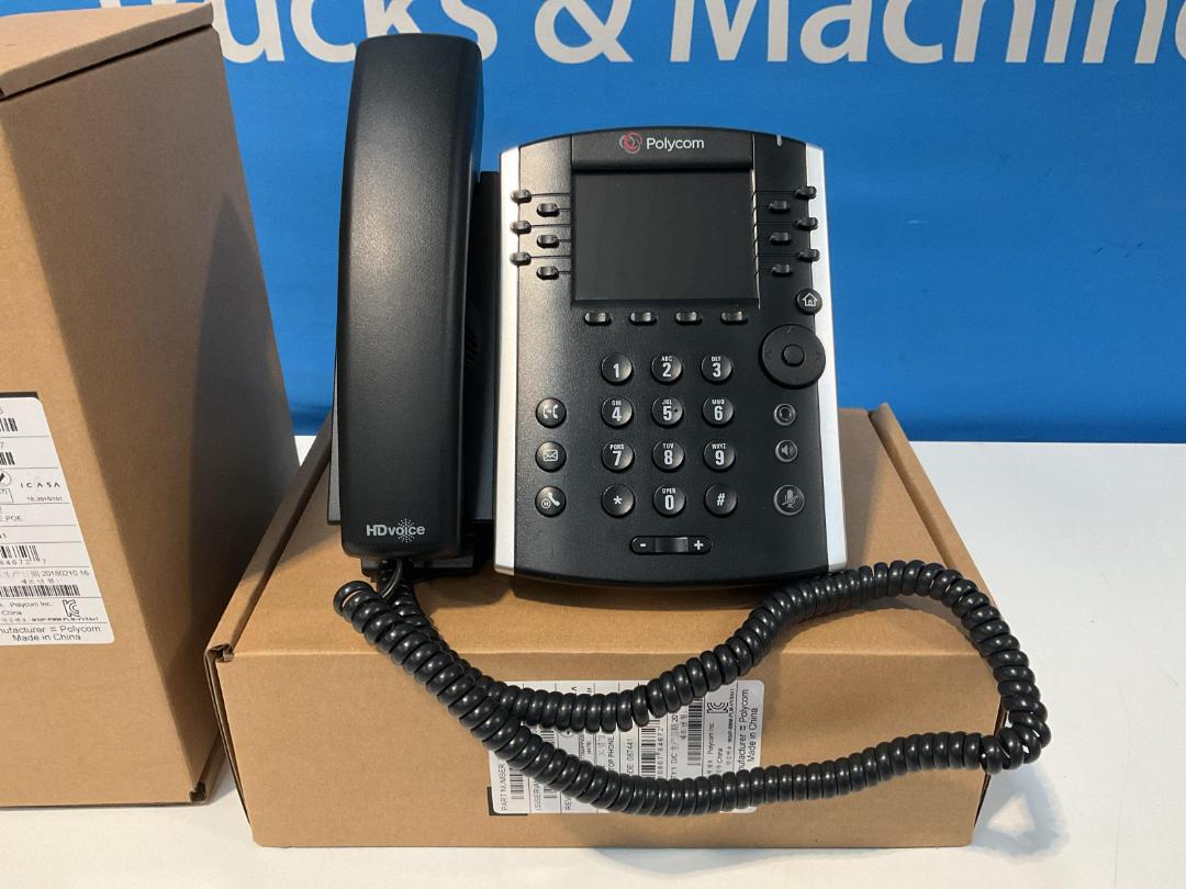 Photo '2' of Polycom HD Business Media PoE IP Desk Phone *NEW* VVX 411 (2pce) Photo '2' of Polycom HD Business Media PoE IP Desk Phone *NEW* VVX 411 (2pce)