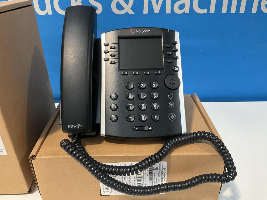 Photo '2' of Polycom HD Business Media PoE IP Desk Phone *NEW* VVX 411 (2pce) Photo '2' of Polycom HD Business Media PoE IP Desk Phone *NEW* VVX 411 (2pce)