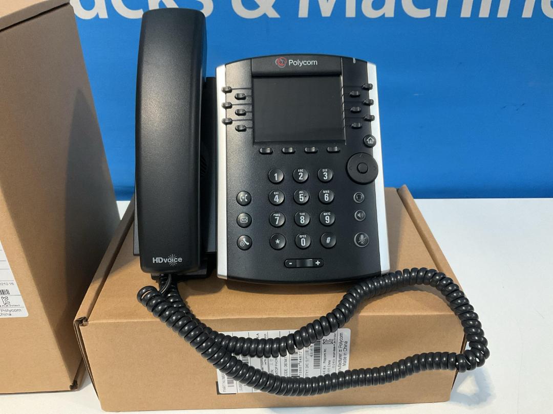 Photo '2' of Polycom HD Business Media PoE IP Desk Phone *NEW* VVX 411 (2pce) Photo '2' of Polycom HD Business Media PoE IP Desk Phone *NEW* VVX 411 (2pce)