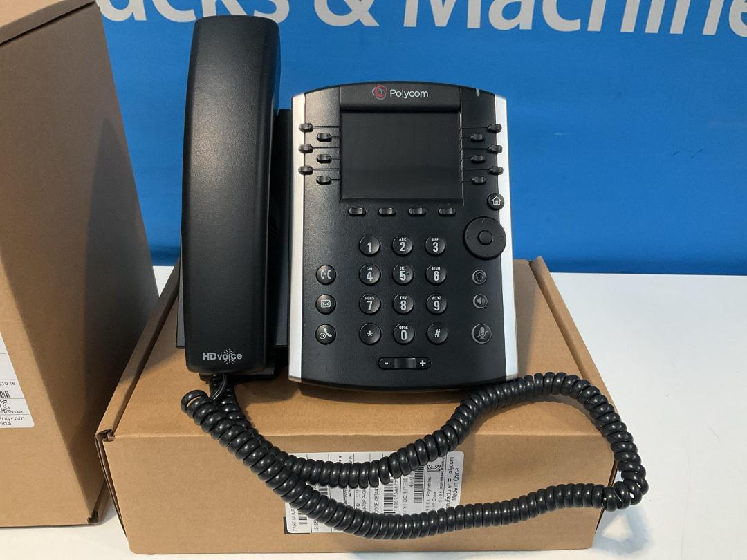 Photo '4' of Polycom HD Business Media PoE IP Desk Phone *NEW* VVX 411 (2pce) Photo '4' of Polycom HD Business Media PoE IP Desk Phone *NEW* VVX 411 (2pce)