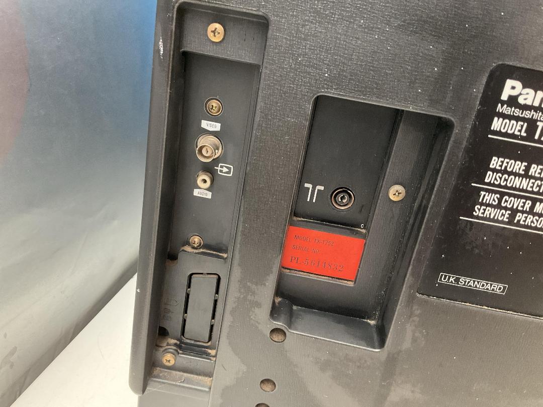 Photo '14' of Panasonic Colour TV - Model TX-1752 - Plug Has Been Cut Off - Possibly Use for Parts Only