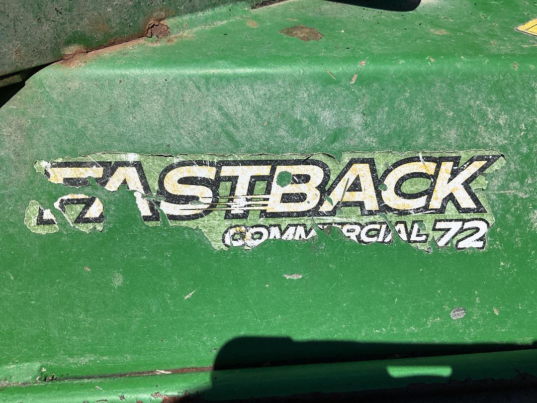 Photo '6' of John Deere Fastback Commercial 72 Mower Head