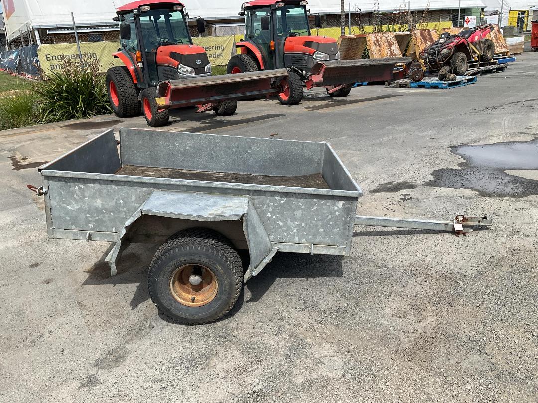 Photo '3' of Galvanized Trailer Flat Deck - Single Photo '3' of Galvanized Trailer Flat Deck - Single