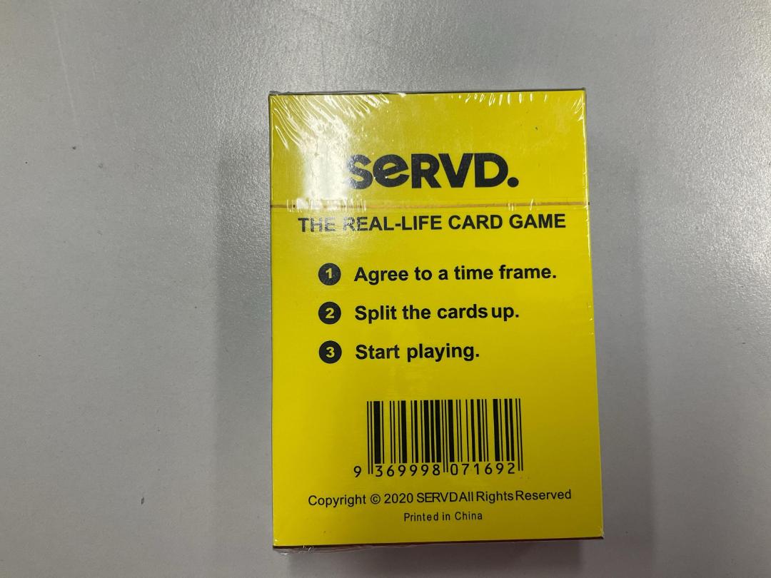 Photo '2' of Served Card Game Photo '2' of Served Card Game