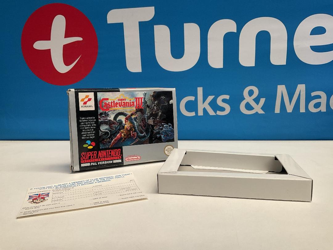 Photo '5' of Nintendo SNES - Super Castlevania IV - Game & Box