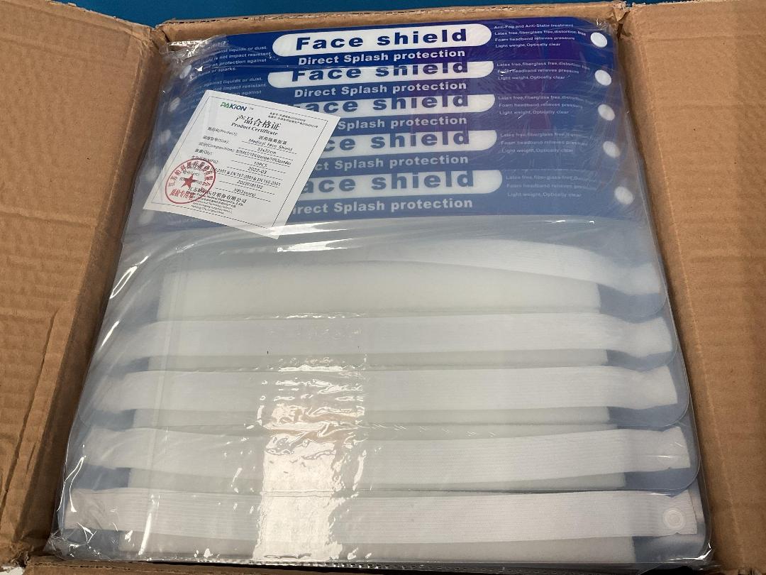 Photo '2' of 2x Boxes of Expired Face Shields