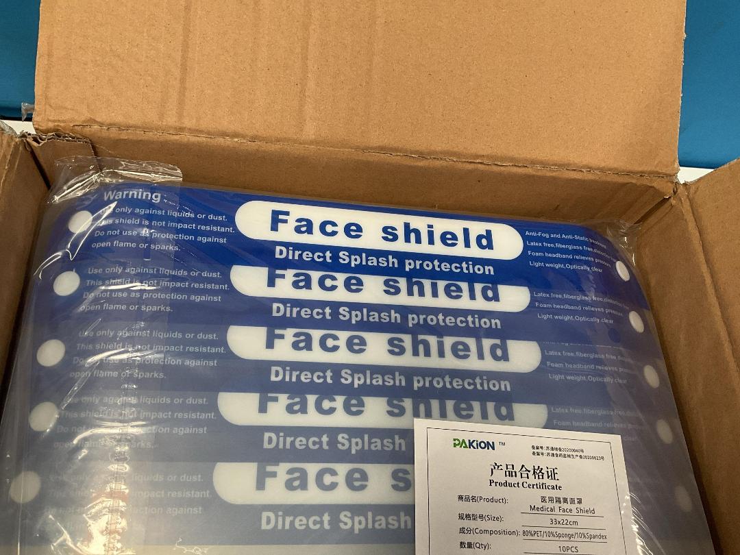 Photo '8' of 2x Boxes of Expired Face Shields