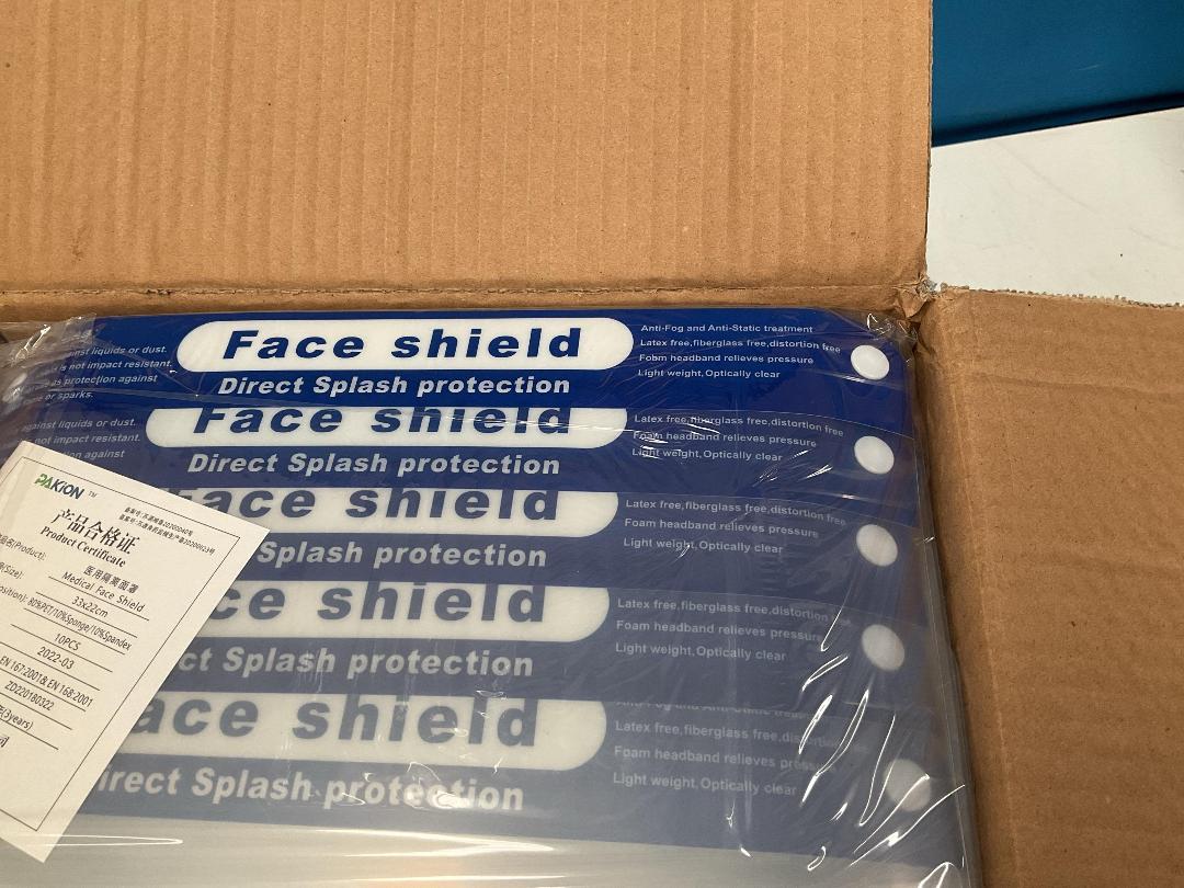 Photo '9' of 2x Boxes of Expired Face Shields