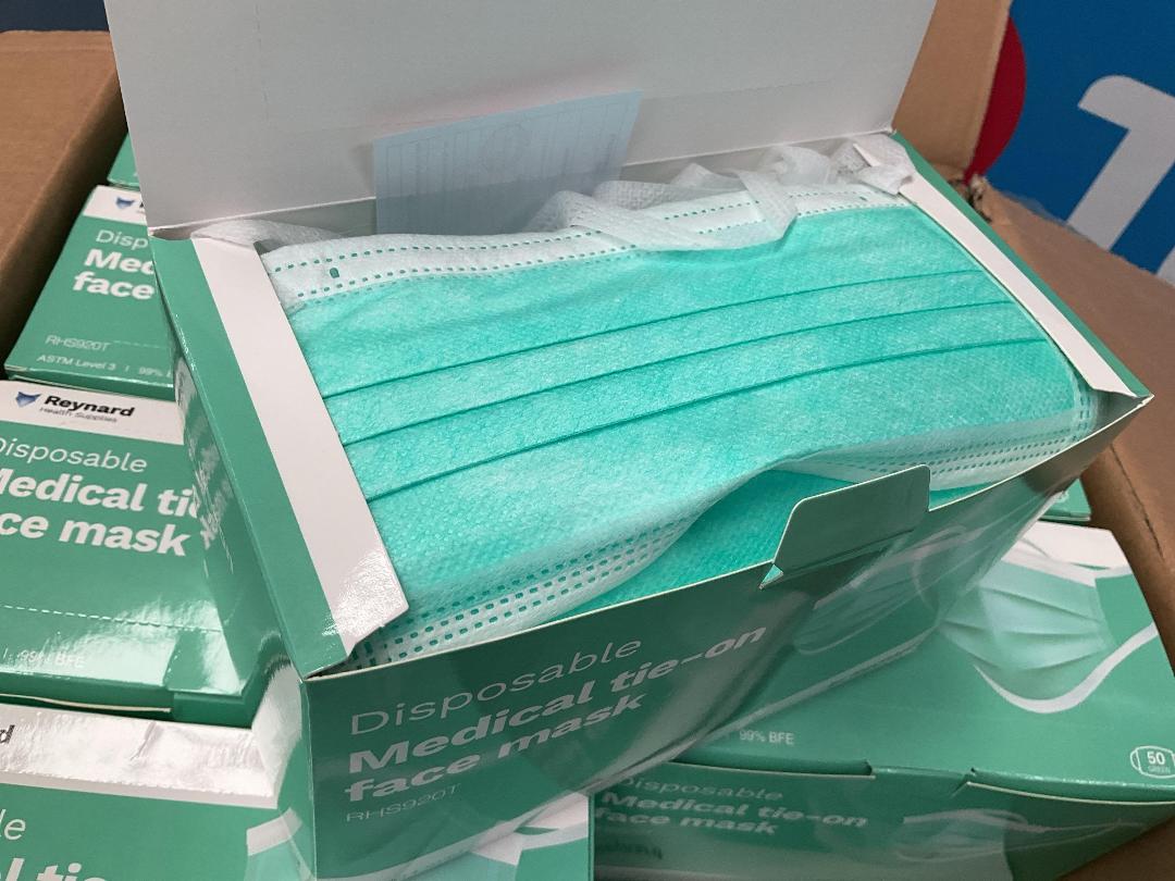 Photo '7' of Expired Reynard Tie-On Disposable Face Masks