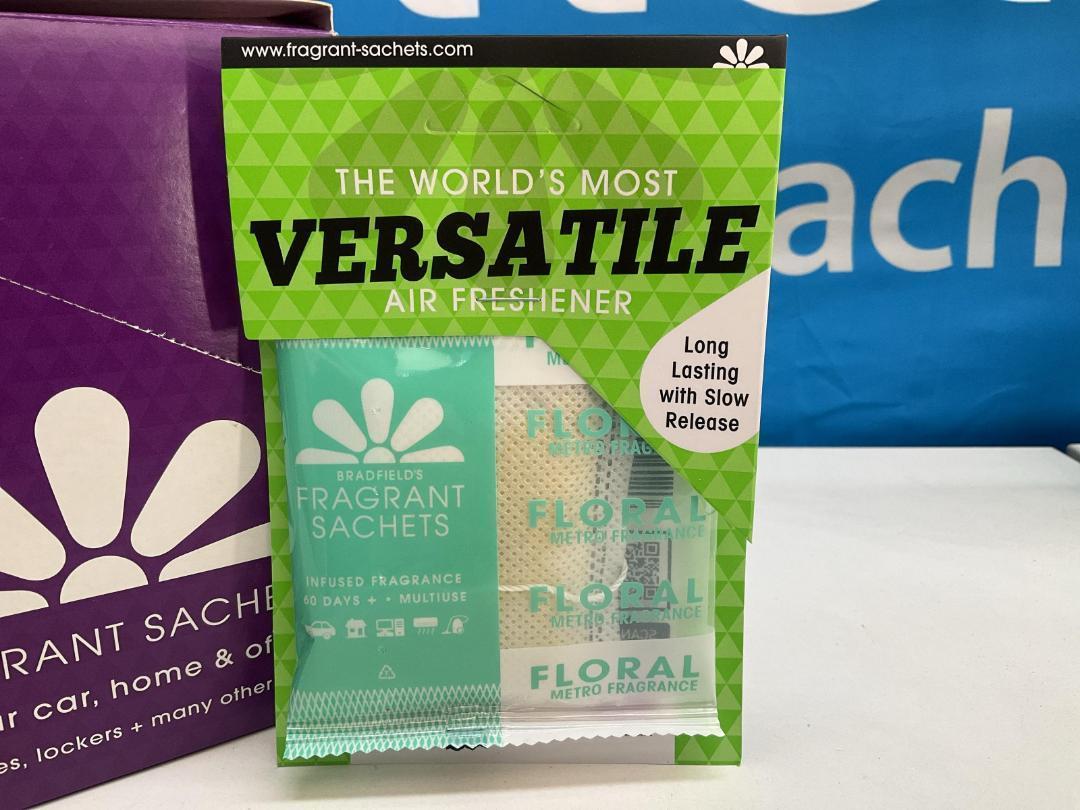 Photo '2' of Bradfield Fragrance Sachets w/ Retail Countertop Display - Floral Photo '2' of Bradfield Fragrance Sachets w/ Retail Countertop Display - Floral