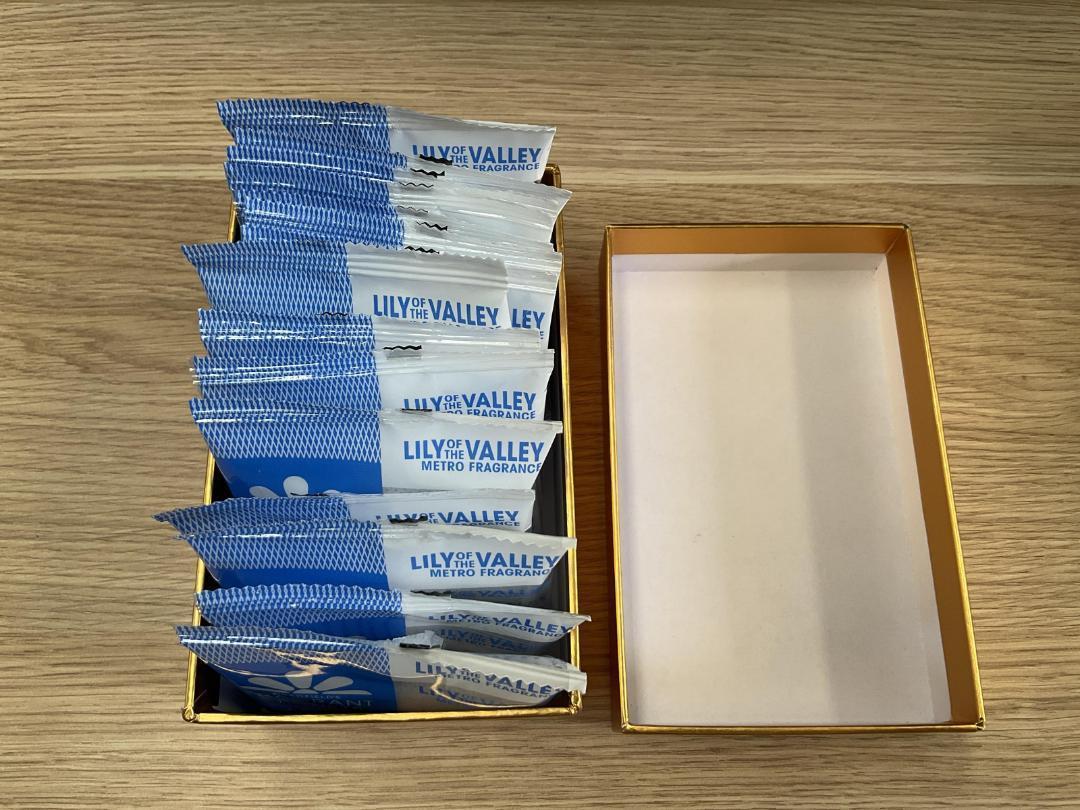 Photo '4' of Bradfield - Infused Multi-Use Fragrance Sachets (10pce) - Lily of the Valley Photo '4' of Bradfield - Infused Multi-Use Fragrance Sachets (10pce) - Lily of the Valley